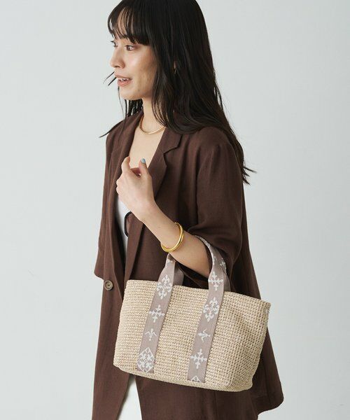 russet / ラシット トートバッグ | ナイロンラフィアデイリーミニトートバッグ | 詳細18