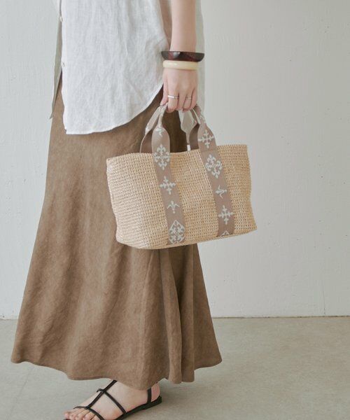 russet / ラシット トートバッグ | ナイロンラフィアデイリーミニトートバッグ | 詳細23