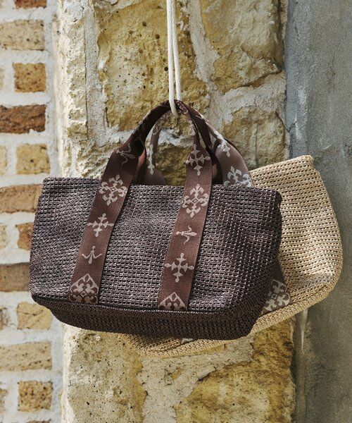 russet / ラシット トートバッグ | ナイロンラフィアデイリーミニトートバッグ | 詳細28