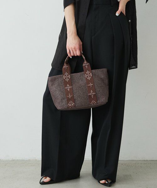 russet / ラシット トートバッグ | ナイロンラフィアデイリーミニトートバッグ | 詳細29