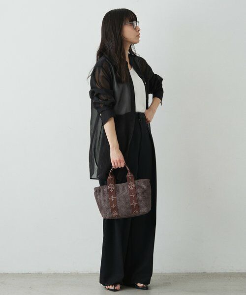 russet / ラシット トートバッグ | ナイロンラフィアデイリーミニトートバッグ | 詳細30