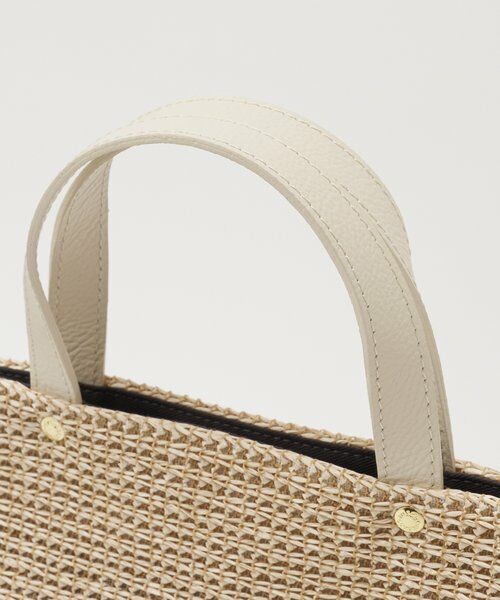 russet / ラシット トートバッグ | 《WEB限定》スリム2WAYトートバッグ <ナイロンラフィア> | 詳細5