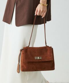 russet / ラシット トートバッグ | スエードフラップミニトートバッグ