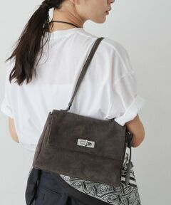 russet / ラシット トートバッグ | スエードフラップミニトートバッグ