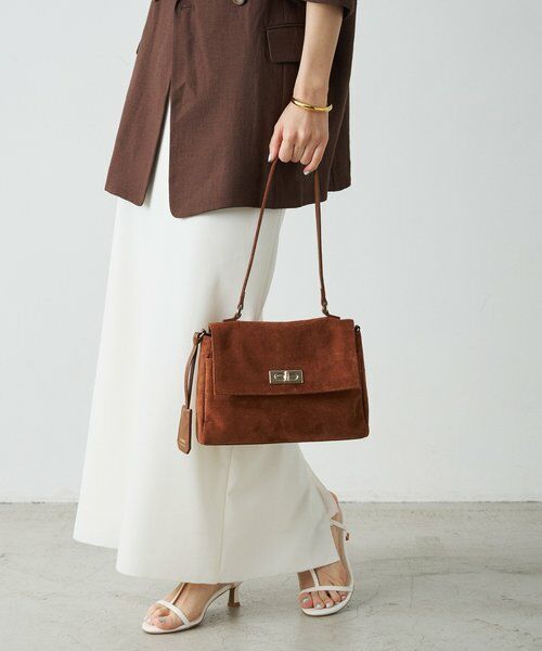 russet / ラシット トートバッグ | スエードフラップミニトートバッグ | 詳細3
