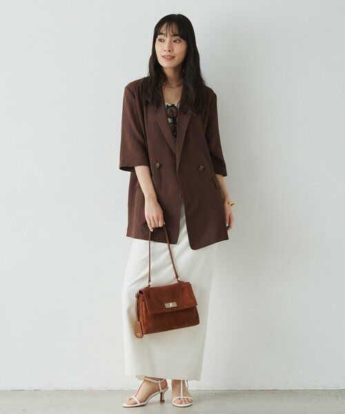 russet / ラシット トートバッグ | スエードフラップミニトートバッグ | 詳細4