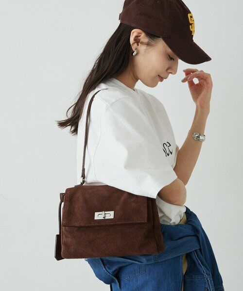 russet / ラシット トートバッグ | スエードフラップミニトートバッグ | 詳細12