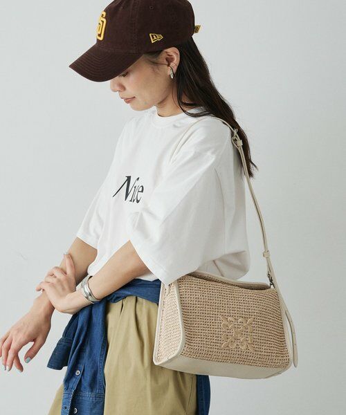 russet / ラシット ショルダーバッグ | ナイロンラフィアショルダーバッグ | 詳細5