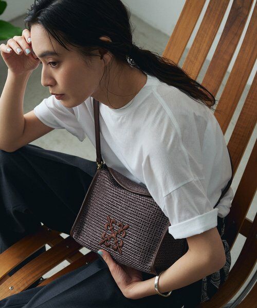 russet / ラシット ショルダーバッグ | ナイロンラフィアショルダーバッグ | 詳細29