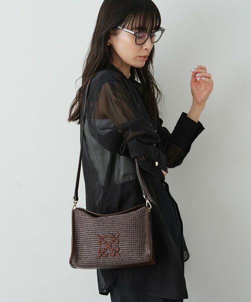 russet / ラシット ショルダーバッグ | ナイロンラフィアショルダーバッグ | 詳細30