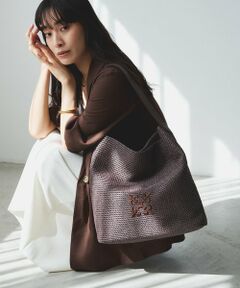 russet / ラシット ショルダーバッグ | ナイロンラフィアワンショルダーバッグ