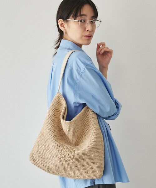 russet / ラシット ショルダーバッグ | ナイロンラフィアワンショルダーバッグ | 詳細12