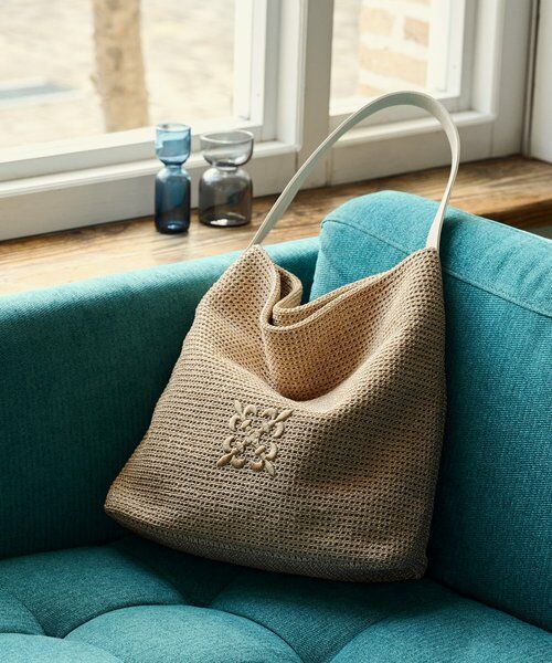 russet / ラシット ショルダーバッグ | ナイロンラフィアワンショルダーバッグ | 詳細3