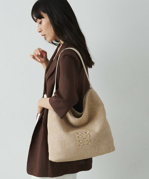 russet / ラシット ショルダーバッグ | ナイロンラフィアワンショルダーバッグ | 詳細6