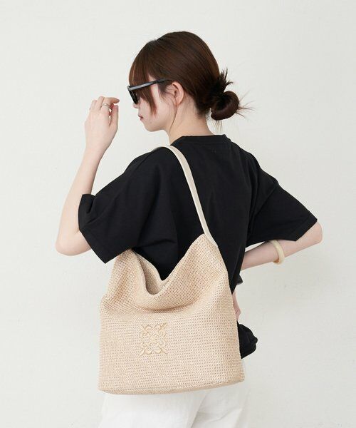 russet / ラシット ショルダーバッグ | ナイロンラフィアワンショルダーバッグ | 詳細7