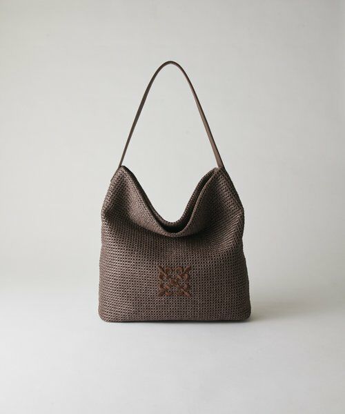 russet / ラシット ショルダーバッグ | ナイロンラフィアワンショルダーバッグ | 詳細10