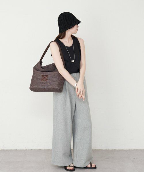 russet / ラシット ショルダーバッグ | ナイロンラフィアワンショルダーバッグ | 詳細17