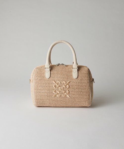 russet / ラシット ボストンバッグ | ナイロンラフィアミニボストンバッグ | 詳細1