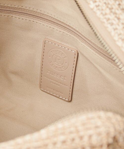 russet / ラシット ボストンバッグ | ナイロンラフィアミニボストンバッグ | 詳細12