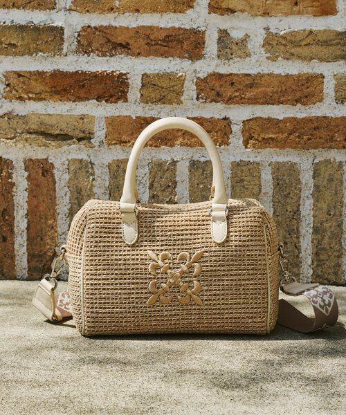 russet / ラシット ボストンバッグ | ナイロンラフィアミニボストンバッグ | 詳細14