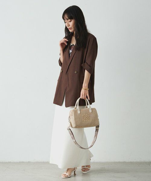 russet / ラシット ボストンバッグ | ナイロンラフィアミニボストンバッグ | 詳細16