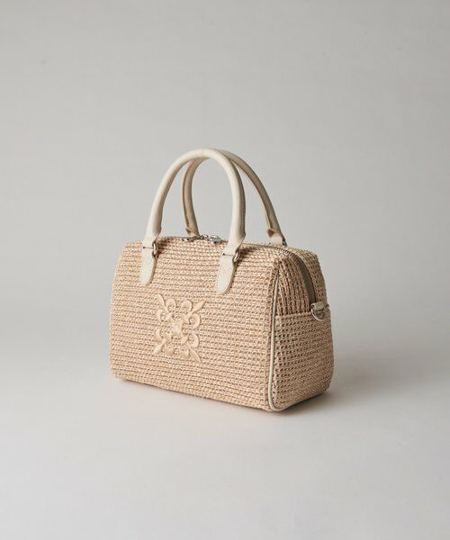 russet / ラシット ボストンバッグ | ナイロンラフィアミニボストンバッグ | 詳細2