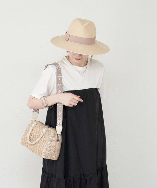 russet / ラシット ボストンバッグ | ナイロンラフィアミニボストンバッグ | 詳細22