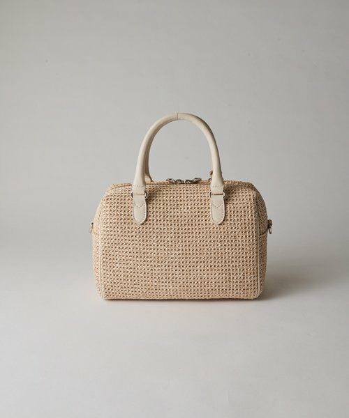 russet / ラシット ボストンバッグ | ナイロンラフィアミニボストンバッグ | 詳細3