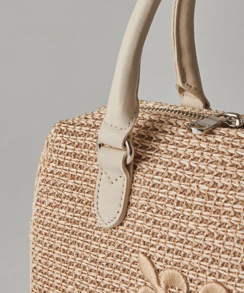 russet / ラシット ボストンバッグ | ナイロンラフィアミニボストンバッグ | 詳細5