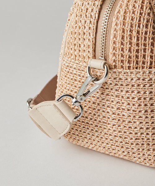 russet / ラシット ボストンバッグ | ナイロンラフィアミニボストンバッグ | 詳細8