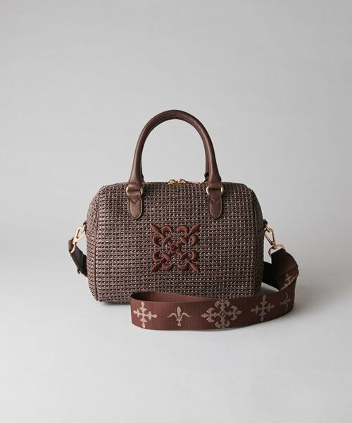 russet / ラシット ボストンバッグ | ナイロンラフィアミニボストンバッグ | 詳細23