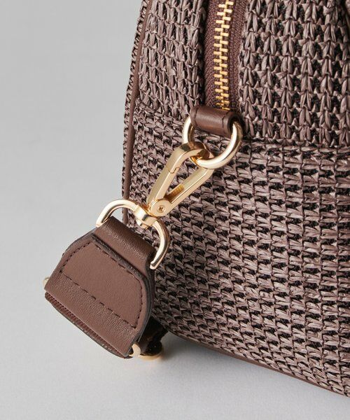 russet / ラシット ボストンバッグ | ナイロンラフィアミニボストンバッグ | 詳細24