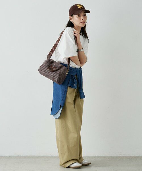 russet / ラシット ボストンバッグ | ナイロンラフィアミニボストンバッグ | 詳細28