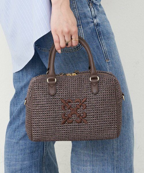 russet / ラシット ボストンバッグ | ナイロンラフィアミニボストンバッグ | 詳細30