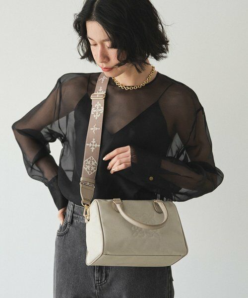 russet / ラシット ボストンバッグ | コーデュラナイロン2WAYミニボストンバッグ | 詳細7