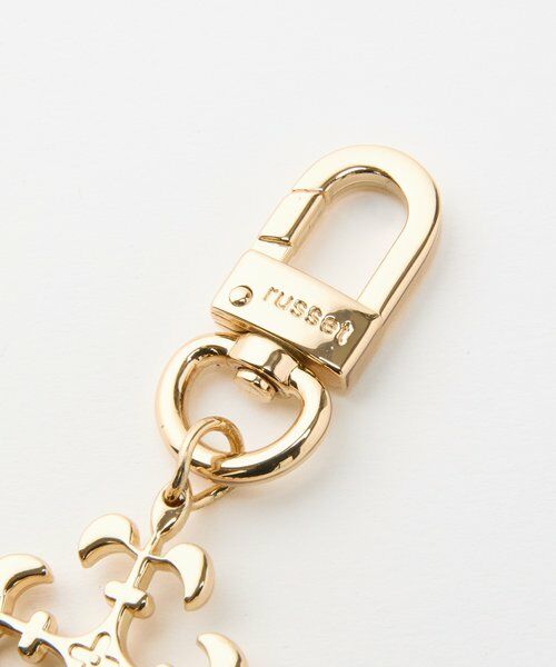 russet / ラシット キーホルダー・ストラップ | モノグラムメタルチャーム | 詳細2