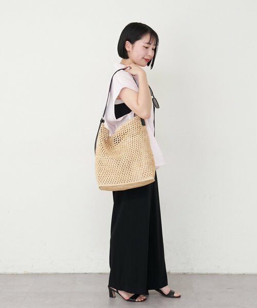 russet / ラシット ショルダーバッグ | INDIA ラフィアワンショルダーバッグ | 詳細24