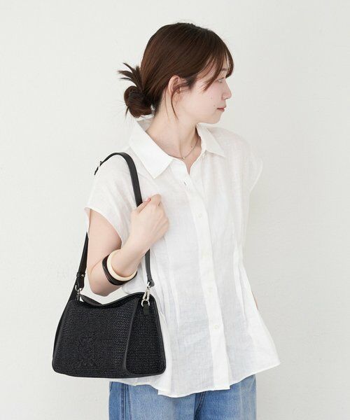 russet / ラシット シャツ・ブラウス | リネンタックドウエストシャツ | 詳細10