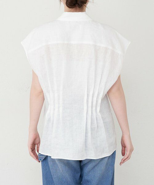 russet / ラシット シャツ・ブラウス | リネンタックドウエストシャツ | 詳細3