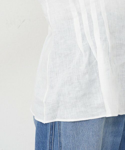 russet / ラシット シャツ・ブラウス | リネンタックドウエストシャツ | 詳細7