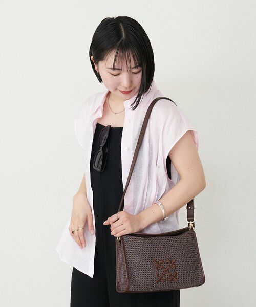 russet / ラシット シャツ・ブラウス | リネンタックドウエストシャツ | 詳細12