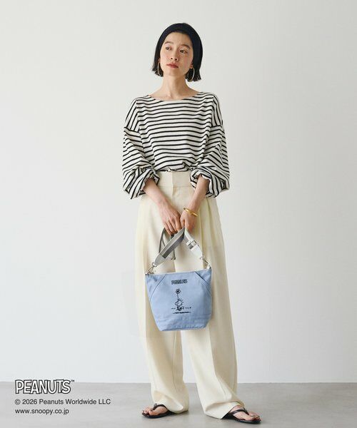 russet / ラシット ボストンバッグ | 《PEANUTS×russet》リバーシブルショルダーバッグ | 詳細5