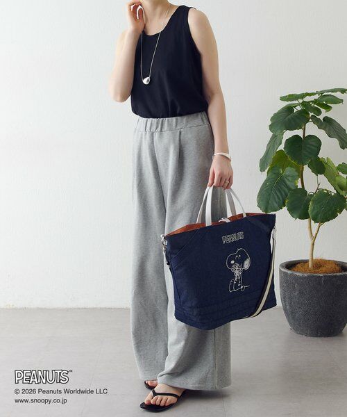 russet / ラシット トートバッグ | 《PEANUTS×russet》リバーシブルビッグトートバッグ | 詳細22