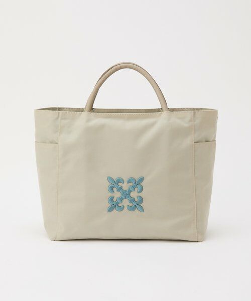 russet / ラシット トートバッグ | 【モノグラム刺繍】コーデュラナイロントートバッグ | 詳細1
