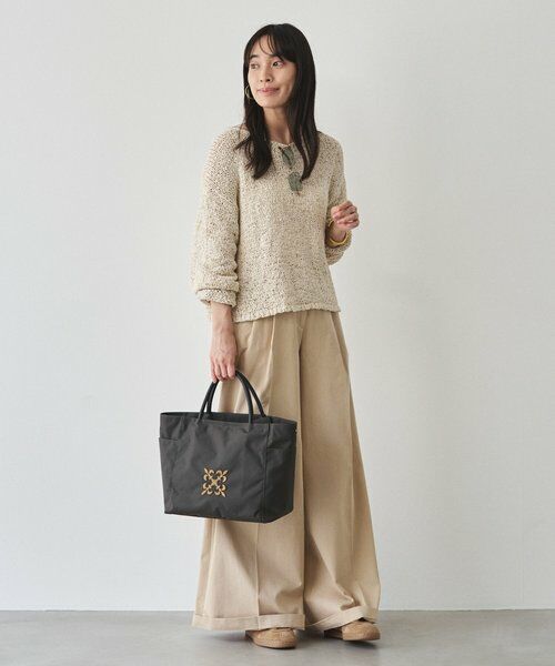 russet / ラシット トートバッグ | 【モノグラム刺繍】コーデュラナイロントートバッグ | 詳細16