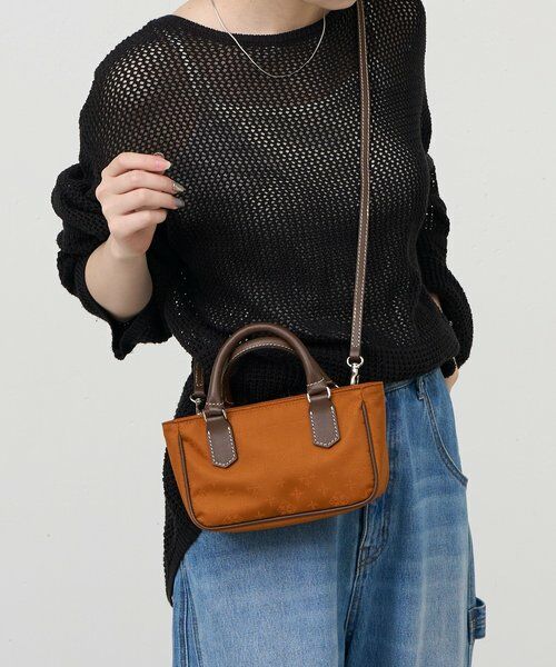 russet / ラシット ショルダーバッグ | ナイロンジャガード2WAYミニショルダーバッグ | 詳細23