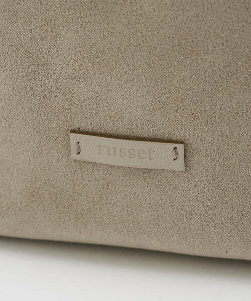 russet / ラシット トートバッグ | レザー×エコスエードコンビバッグ | 詳細12