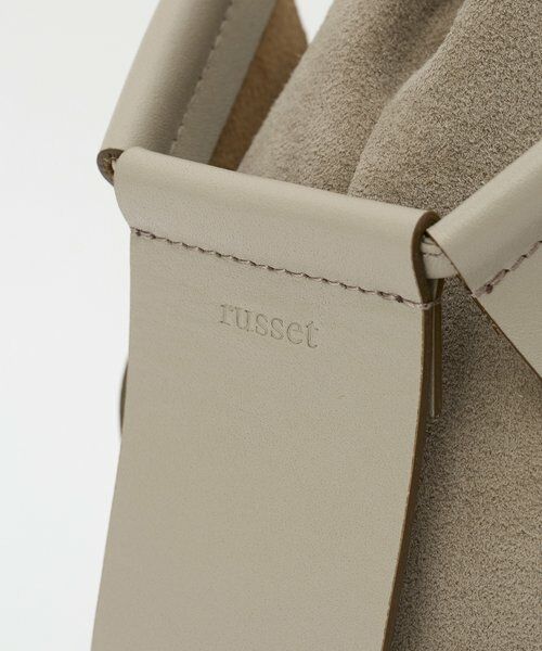 russet / ラシット トートバッグ | レザー×エコスエードコンビバッグ | 詳細8