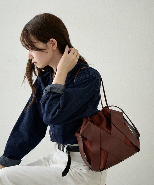 russet / ラシット トートバッグ | レザー×エコスエードコンビバッグ | 詳細21