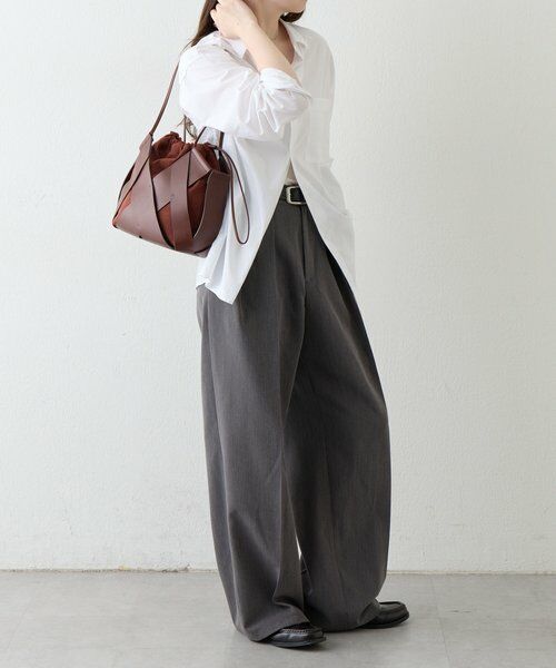 russet / ラシット トートバッグ | レザー×エコスエードコンビバッグ | 詳細24